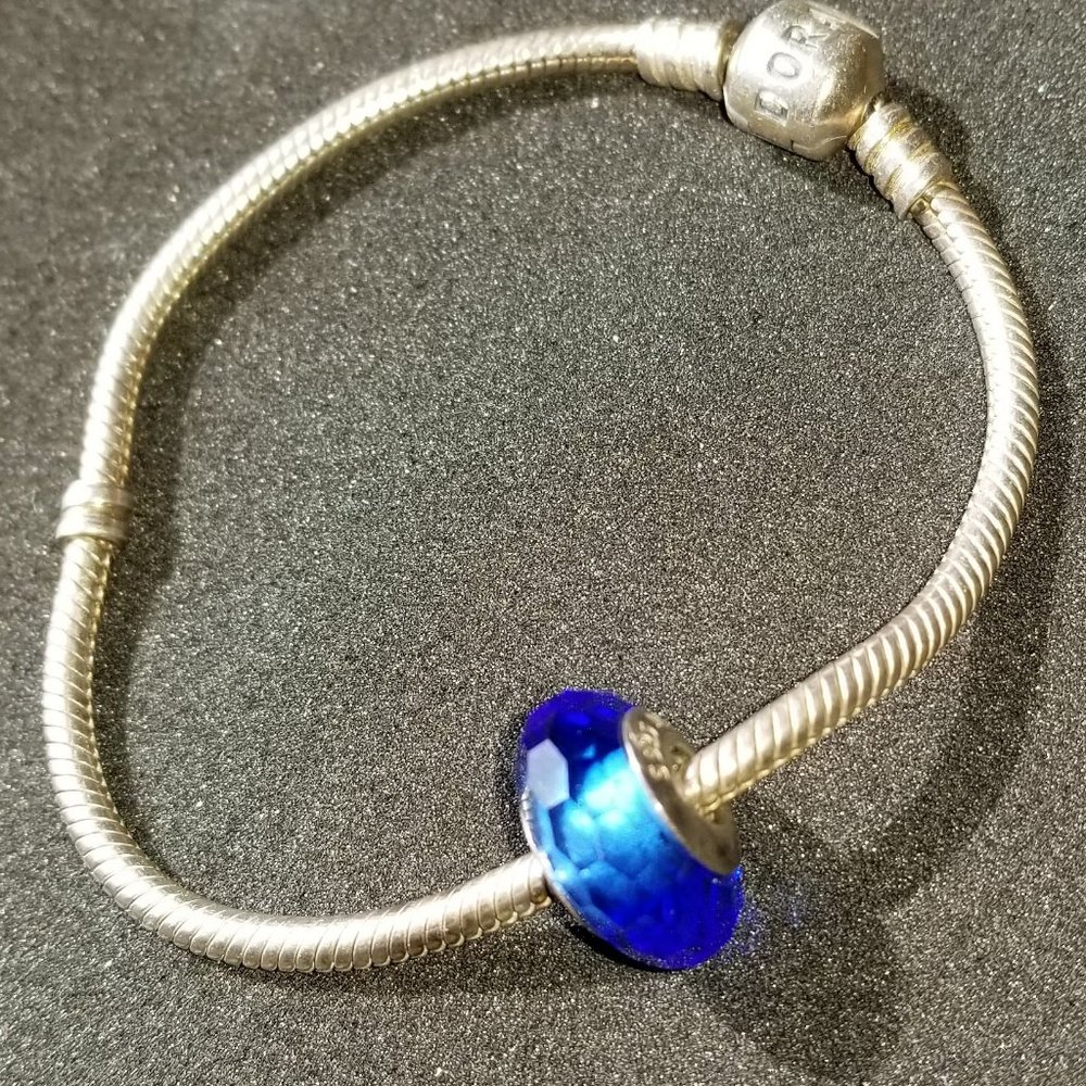 Pandora Sterling Silver Bracelet with Pandora Bead